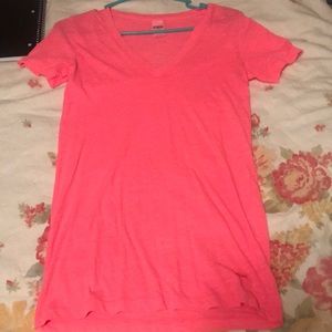 PINK V Neck Shirt